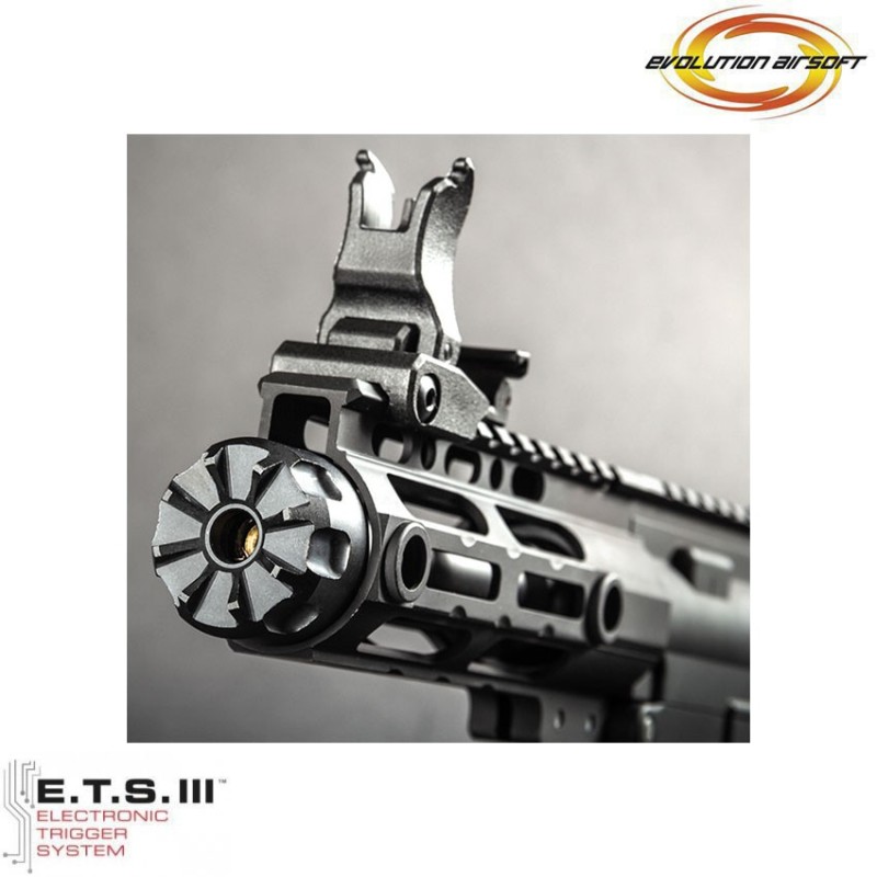 Fucile elettrico Recon Breacher PDW 6'' LC ets black evolution airsoft (ea-eh16ar-ets)