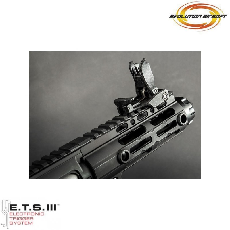 Fucile elettrico Recon Breacher PDW 6'' LC ets black evolution airsoft (ea-eh16ar-ets)