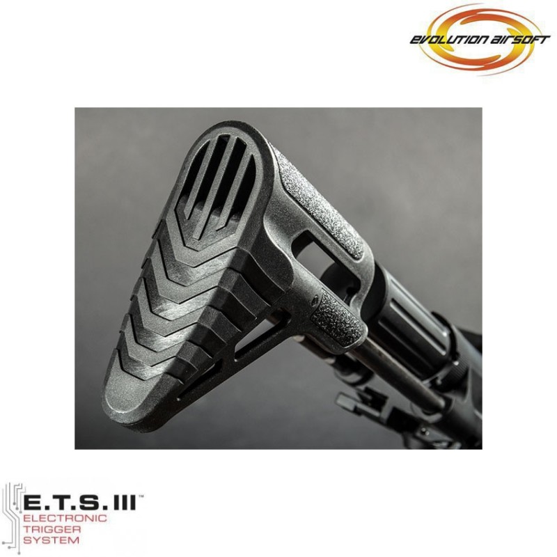 Fucile elettrico Recon Breacher PDW 6'' LC ets black evolution airsoft (ea-eh16ar-ets)