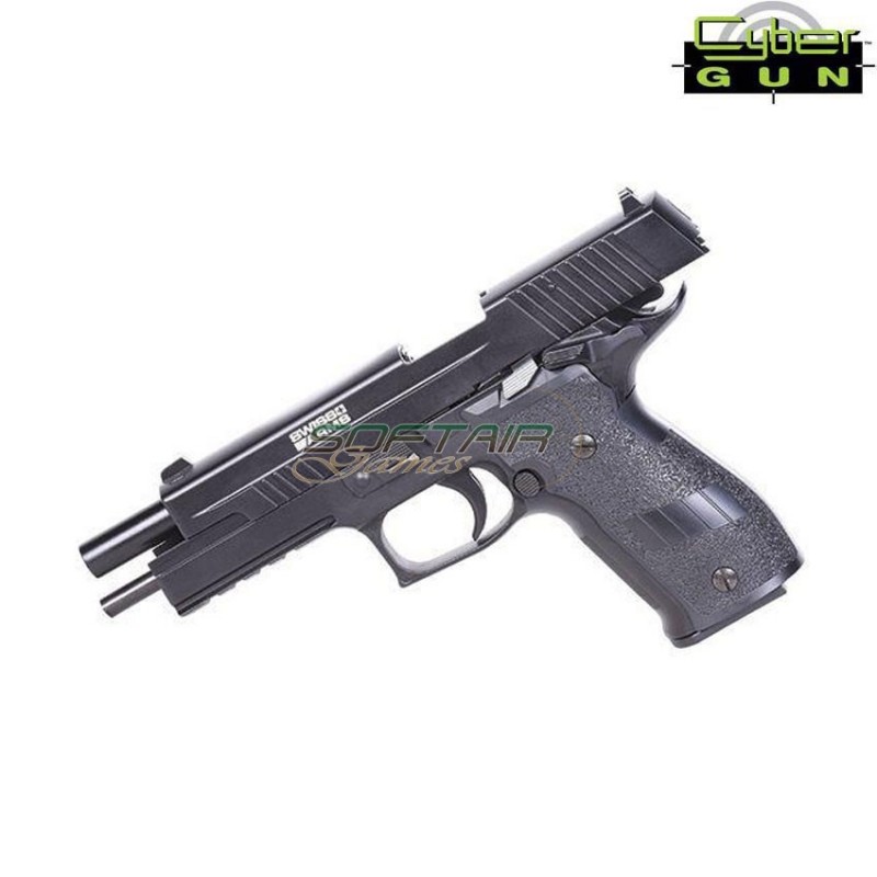 Co2 P226s Sig Sauer X Five Black Pistol Cybergun (280514)