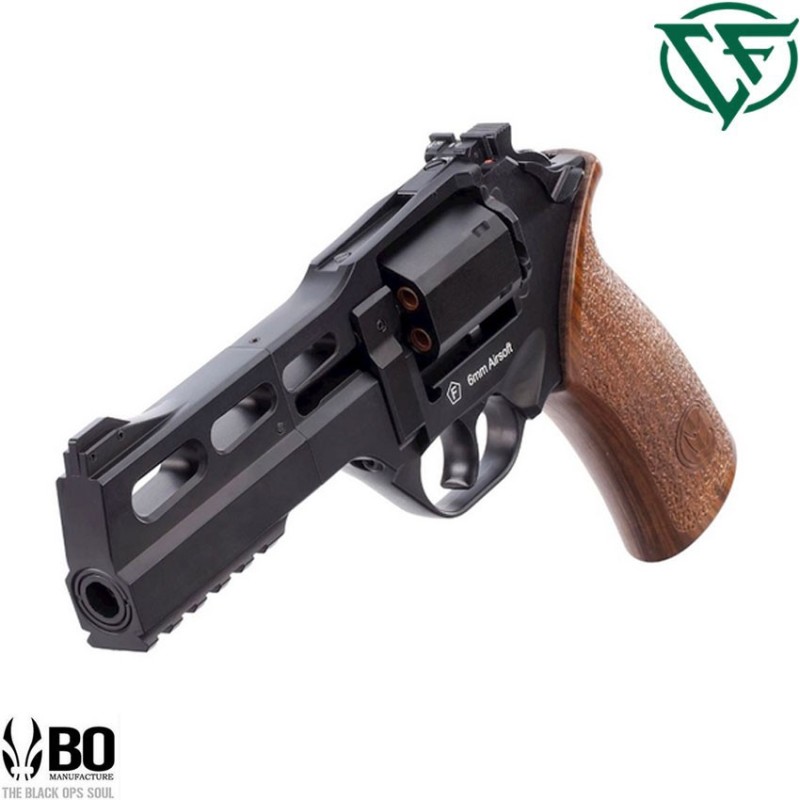 Co2 revolver full metal black RHINO BO Chiappa Firearms (cf-160-083)