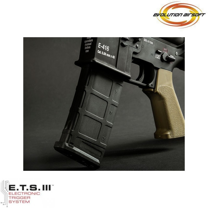 Fucile elettrico e-416 devgru ets bronze evolution airsoft (ea-eh21ar-bb-ets)