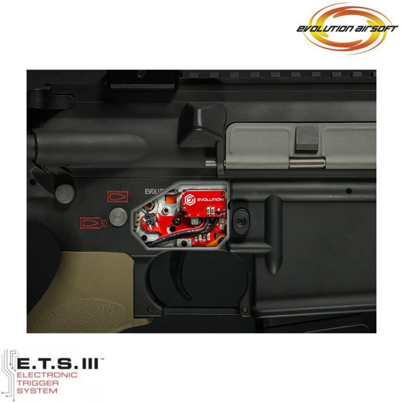 Fucile elettrico e-416 devgru ets bronze evolution airsoft (ea-eh21ar-bb-ets)
