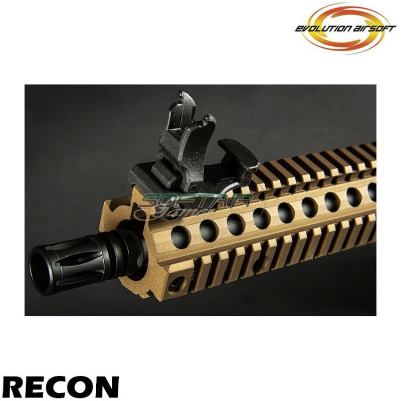 Electric Rifle Recon Series Mk18 Mod1 10.8" bronze Full Metal Evolution Airsoft (ea-ec16ar-br)