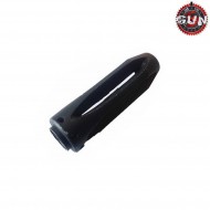 Flash hider m60 style black 14mm ccw gun five (gf-sp8)