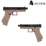 CO2 pistol Gladius MAGNA VI 17 series blowback two tone secutor (sr-sagm001d)