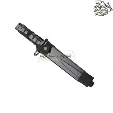 Dummy Knife Type 4 M4/m16 Bayonet With Hard Holster Black Frog Industries (fi-005277-bk)
