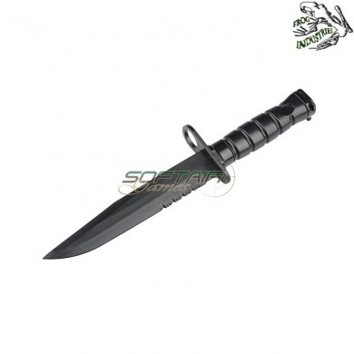 Coltello Dummy Type 4 M4/m16 Bayonet Con Fondina Rigida Black Frog Industries (fi-005277-bk)