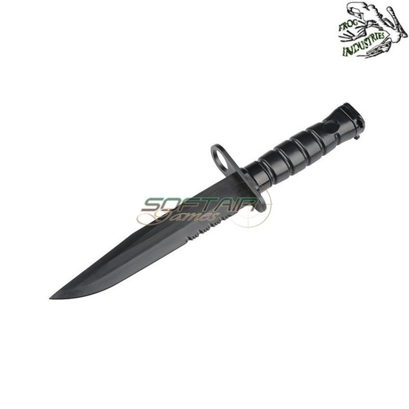 Dummy Knife Type 4 M4/m16 Bayonet With Hard Holster Black Frog Industries (fi-005277-bk)