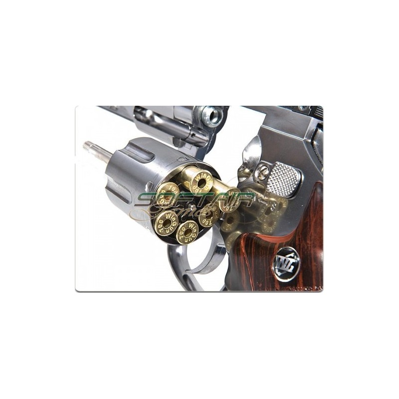 Revolver Silver 702 Gas Co2 Full Metal Wg(cod.c702s)