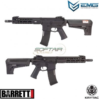 Fucile elettrico barret rec7 sbr aeg black barret krytac emg (emg-rec-aeg)