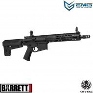Fucile elettrico barret rec7 sbr aeg black barret krytac emg (emg-rec-aeg)