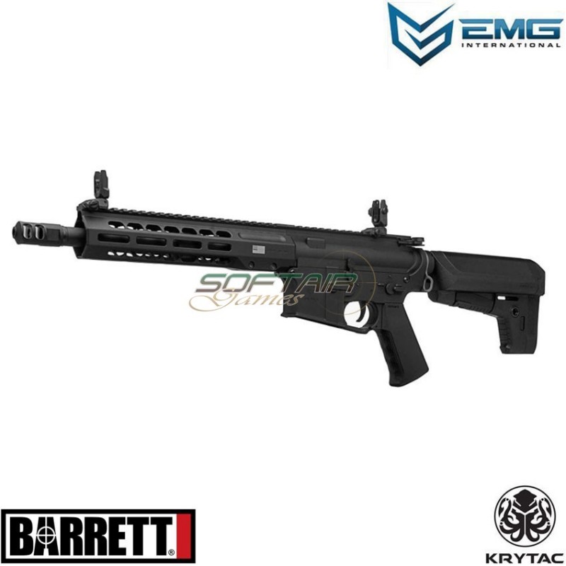 Electric rifle barret rec7 sbr aeg black barret krytac emg (emg-rec-aeg)