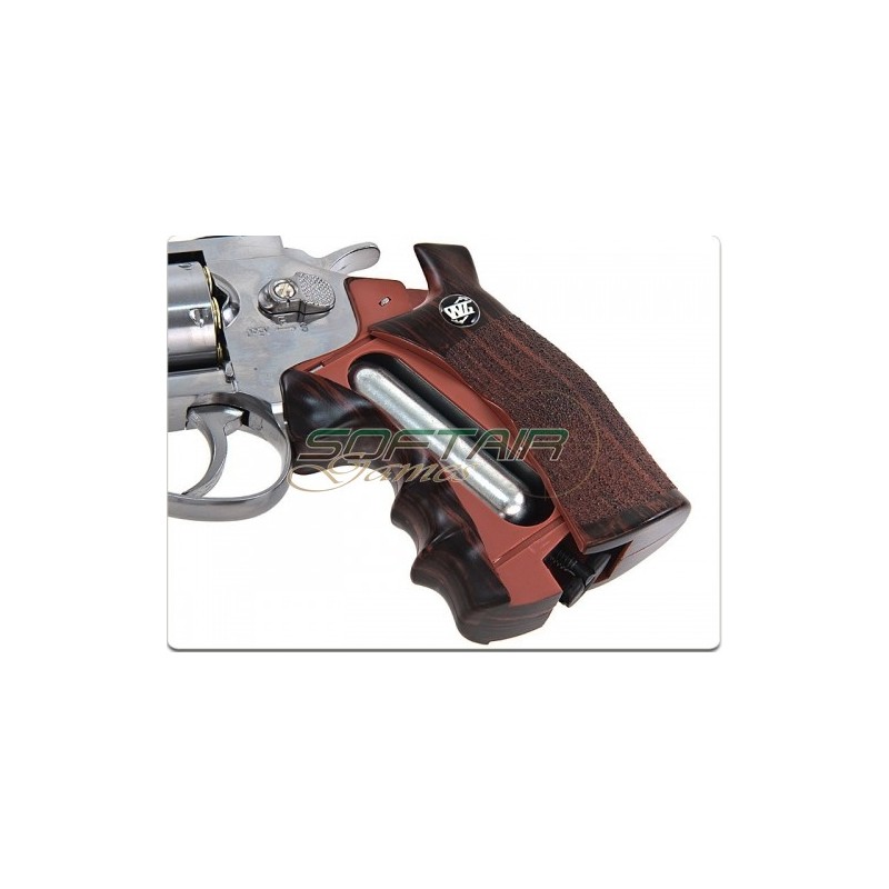 Revolver Silver 702 Gas Co2 Full Metal Wg(cod.c702s)