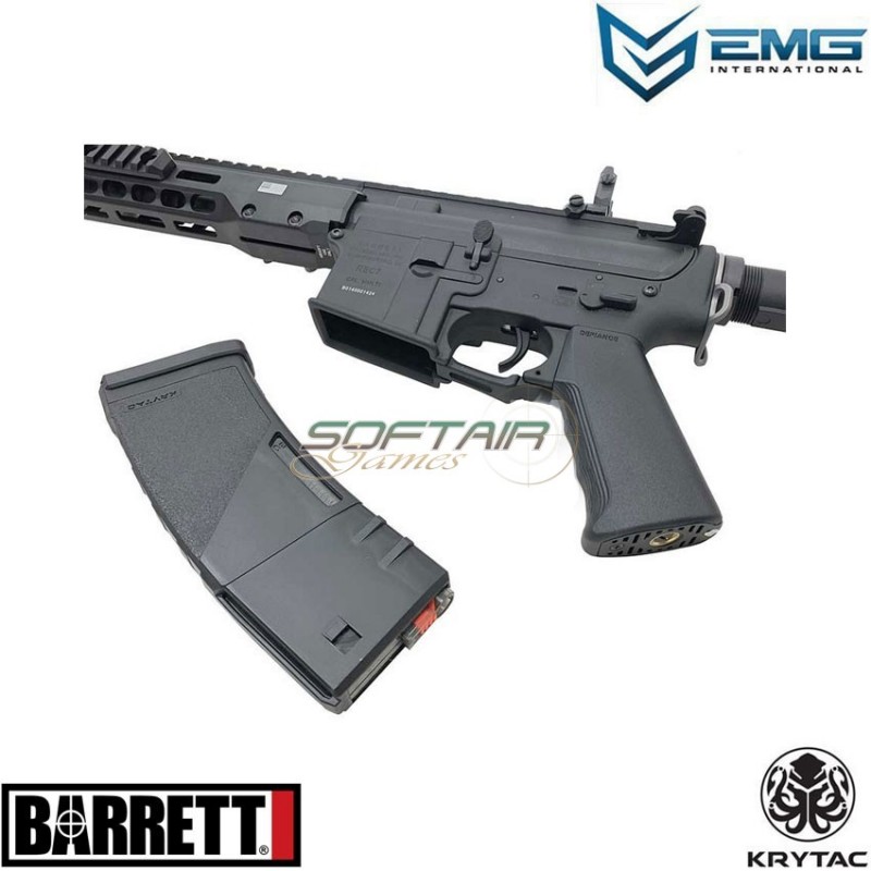 Fucile elettrico barret rec7 sbr aeg black barret krytac emg (emg-rec-aeg)