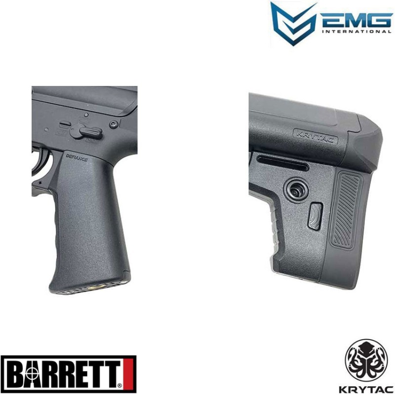Fucile elettrico barret rec7 sbr aeg black barret krytac emg (emg-rec-aeg)