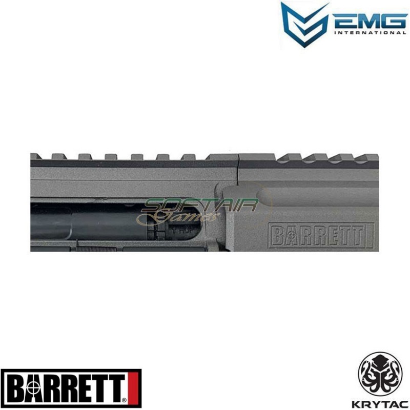 Electric rifle barret rec7 sbr aeg tungsten grey barret krytac emg (emg-rec-sbr-grey)