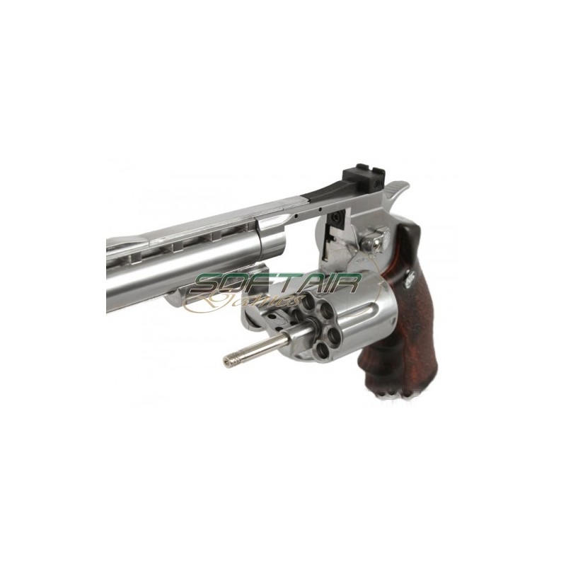 Revolver Silver 701 Gas Co2 Full Metal Wg (cod.c701s)