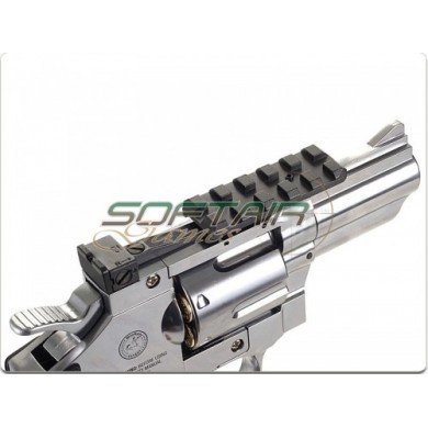 Revolver Silver 708 Gas Co2 Full Metal Wg (cod.c708s)