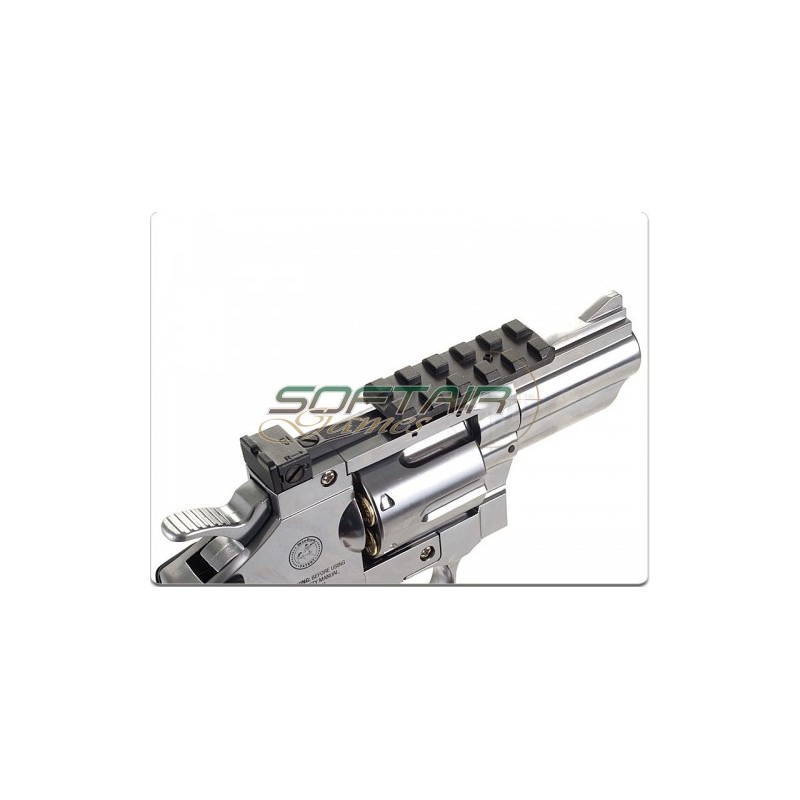 Revolver Silver 708 Gas Co2 Full Metal Wg (cod.c708s)