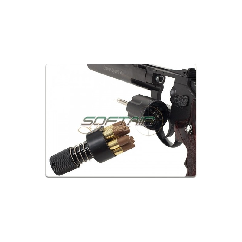 Revolver 703 Gas Co2 Full Metal Wg (cod.c703b)