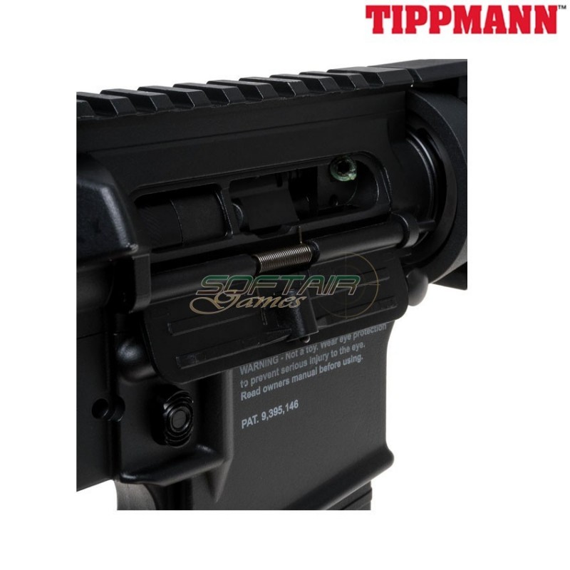 Hpa rifle m4 cqb v.2 blowback black tippmann (tip-94164)