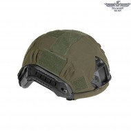 Olive drab helmet cover for fast helmet invader gear (ig-14962)