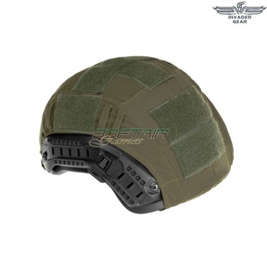 Telino copri elmetto olive drab per elmetto fast invader gear (ig-14962)