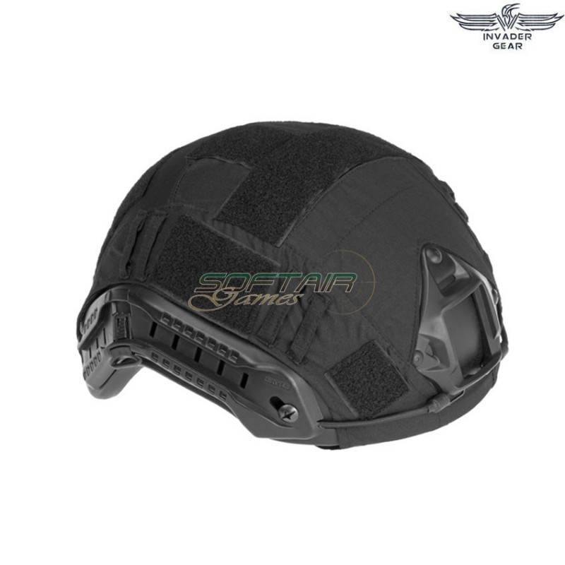 Black helmet cover for fast helmet invader gear (ig-14961)