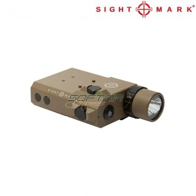LoPro Combo Flashlight VIS/IR and Green Laser Dark Earth sightmark (sm-30501)