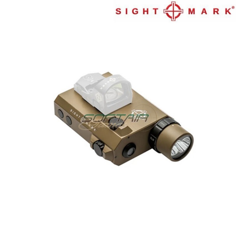 LoPro Combo Flashlight VIS/IR and Green Laser Dark Earth sightmark (sm-30501)