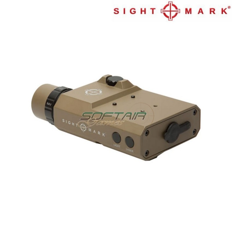 LoPro Combo Flashlight VIS/IR and Green Laser Dark Earth sightmark (sm-30501)