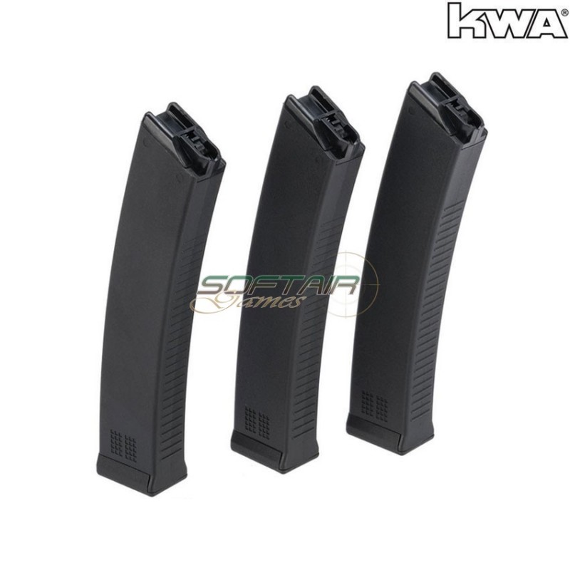 Set 3 caricatori monofilari black 80bb per QRF Mod.1 kwa (kwa-030063)