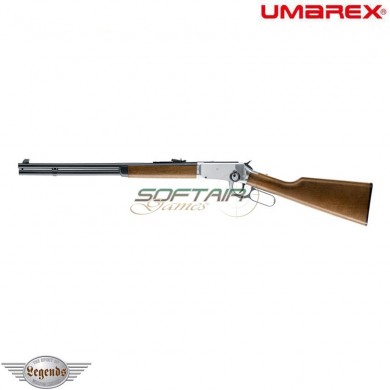 Fucile a co2 winchester m1894 cowboy chromed lever action legends umarex (um-30565)