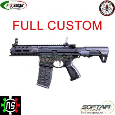 Rifle prepared full custom touchscreen aeg cm arp 556 v2s ns/fps/sg g&g (nsc-arp-556-p-bk-fc)