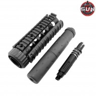 Front set kit special op. per aeg m4 gun five (gf-21-bk)