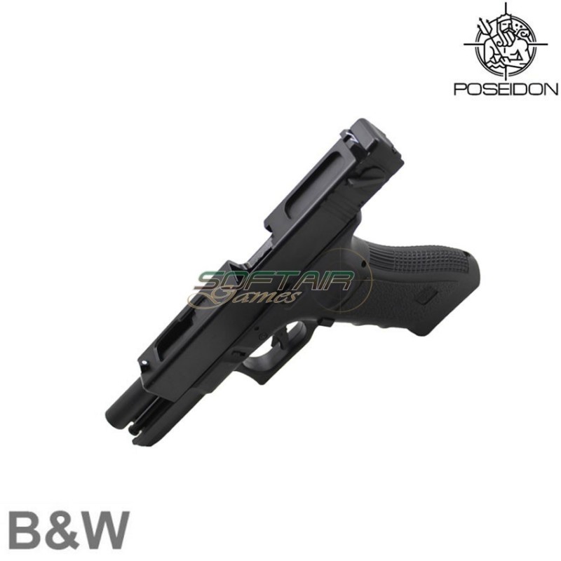 Gas Pistol B&w s18b G18 Gbb Black Poseidon (pbw-450004)