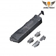 BB loader 250bb black transparent per calibro 4.5mm amo-tech® (amt-wo-0408)