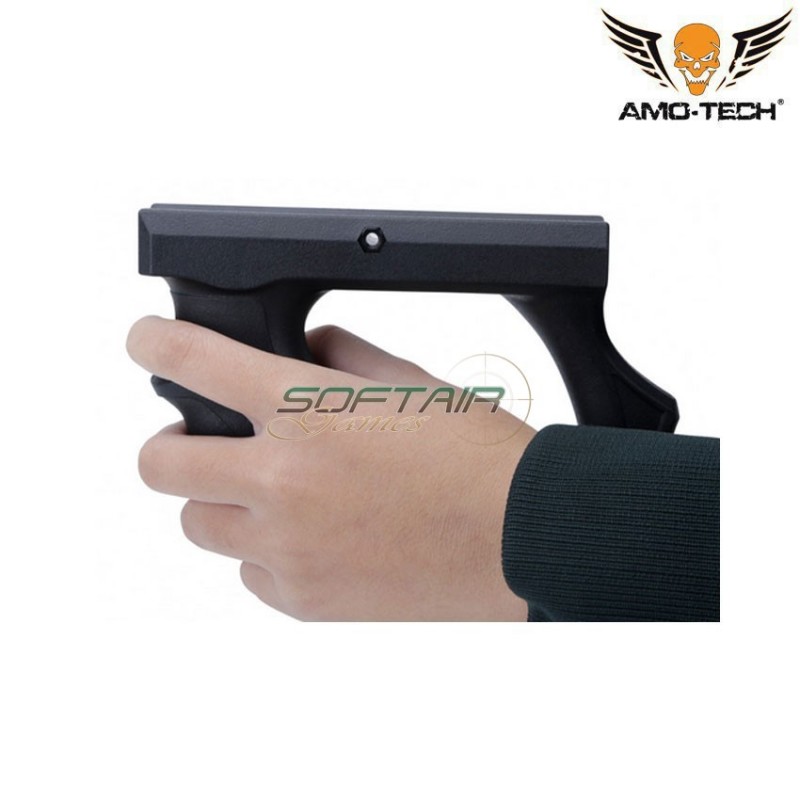 Tactical grip for 20mm rails black amo-tech® (amt-wo-1515b)