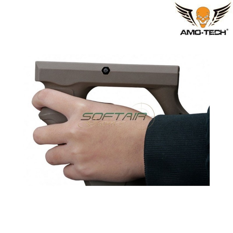 Tactical grip for 20mm rails dark earth amo-tech® (amt-wo-1515t)