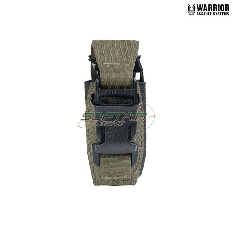 Laser cut tasca Single 40mm Flash Bang Ranger Green Warrior Assault Systems (w-lc-s40-fbp-rg)