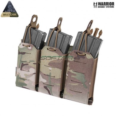 Laser cut pannello detachable tripla bungee 5.56 multicam® Warrior Assault systems (w-lc-dfp-tb-556p-mc)