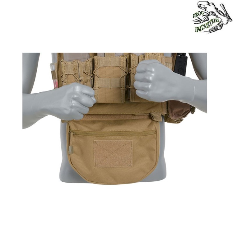 Drop down utility pouch mod.2 olive drab per vest frog industries® (fi-m51613218-od)
