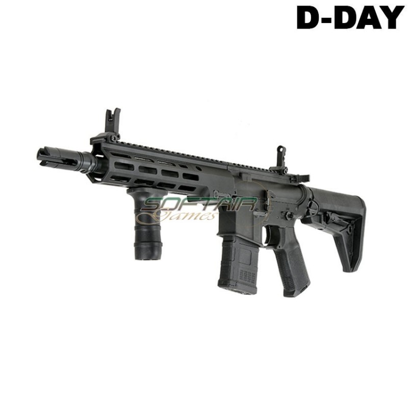 Caricatore monofilare aeg dmag short m4/m16 20/70bb variable-cap black d-day (dd-mag-ss-bk)