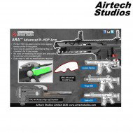 Advance R-Hop Arm For Hop Up Rotary vfc m4 airtech studios (as-rhop-vfc-blk)