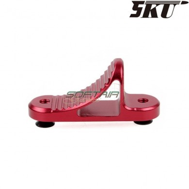 Grip hand stop red B5 per keymod 5ku (5ku-187-r)