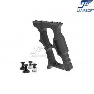 Td minivert grip black for keymod/LC jj airsoft (ja-1322-bk)