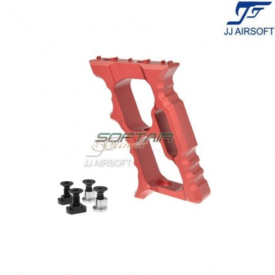 Td minivert grip red per keymod/LC jj airsoft (ja-1322-re)
