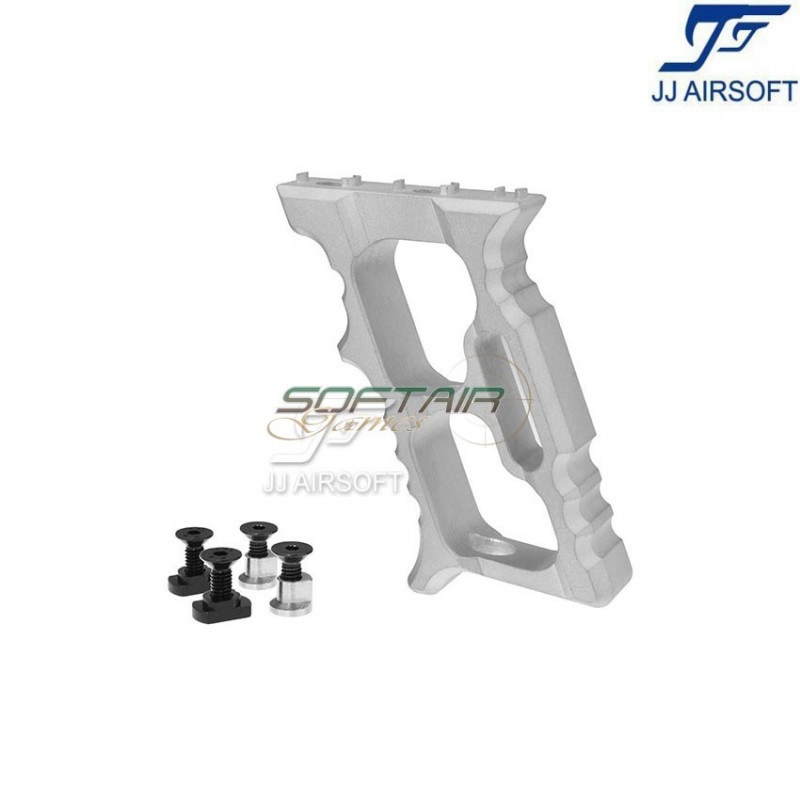 Td minivert grip silver per keymod/LC jj airsoft (ja-1322-sv)