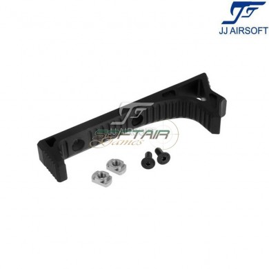 Link curved foregrip black per LC jj airsoft (ja-1369-bk)